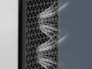 Mojgar Pro 3L Slush Machine features a three-sided air vent system for enhanced heat dissipation, ensuring optimal cooling performance and prolonged machine lifespan. Designed for efficient airflow, maintaining consistent operation in home and commercial 